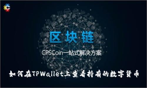 如何在TPWallet上查看持有的数字货币