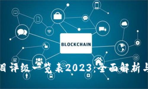 区块链项目评级一览表2023：全面解析与最新动态