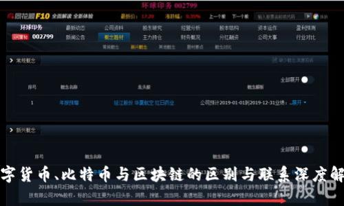 数字货币、比特币与区块链的区别与联系深度解析