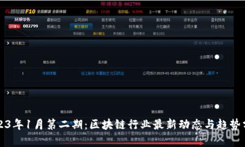 2023年1月第二期：区块链行业最新动态与趋势分析