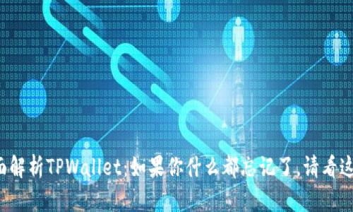 全面解析TPWallet：如果你什么都忘记了，请看这里！
