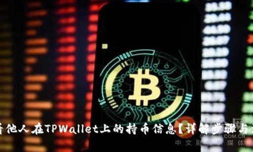 如何查看他人在TPWallet上的持币信息？详解步骤与注意事项